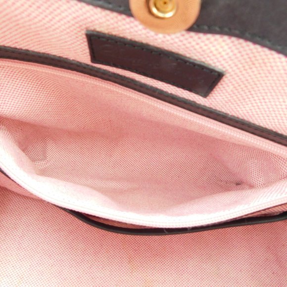 DOONEY BOURKE Large Purple Croc Print Leather Tasseled Satchel Shoulder Bag - Picture 13 of 15